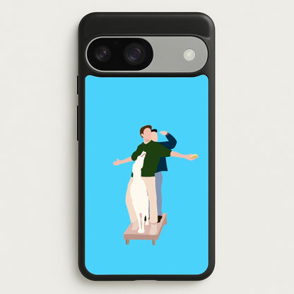 Two Men And A Dog  - Friends Phone Case for Google Pixel 9 / 9 Pro