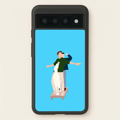 Two Men And A Dog  - Friends Phone Case for Google Pixel 7 Pro