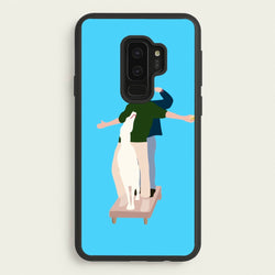 Two Men And A Dog  - Friends Phone Case for Galaxy S9 Plus