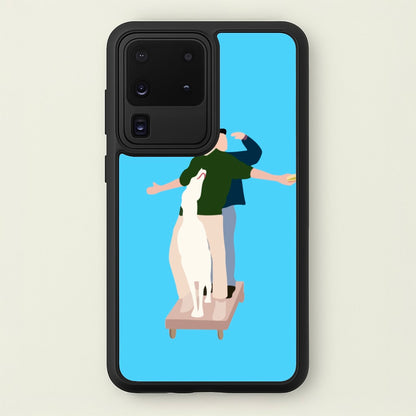 Two Men And A Dog  - Friends Phone Case for Galaxy S20 Ultra