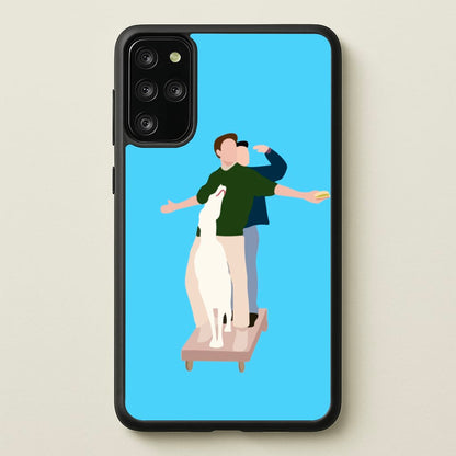 Two Men And A Dog  - Friends Phone Case for Galaxy S20 Plus
