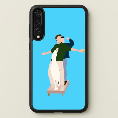 Two Men And A Dog  - Friends Phone Case for Huawei P20 Pro