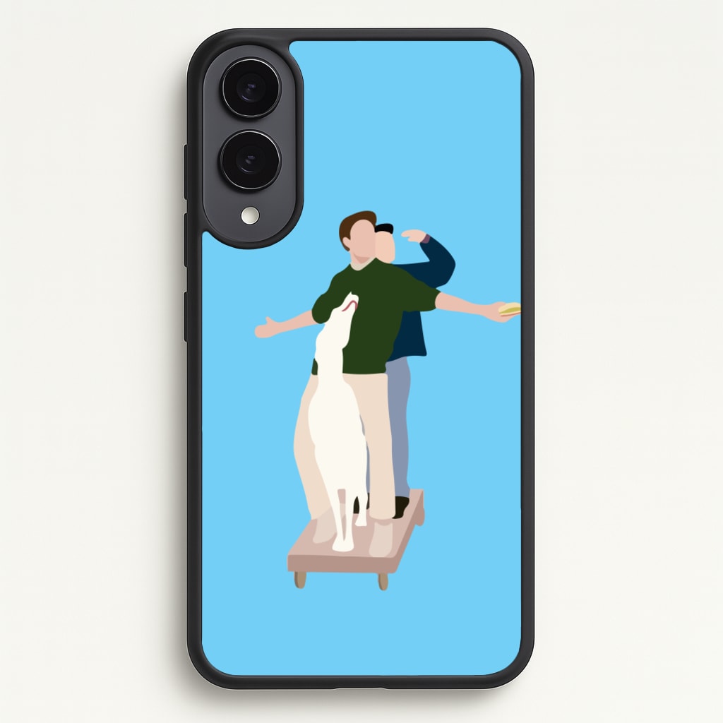 Two Men And A Dog  - Friends Phone Case for Galaxy S25 Edge