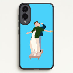 Two Men And A Dog  - Friends Phone Case for Galaxy S25 Edge