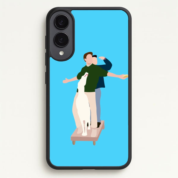 Two Men And A Dog  - Friends Phone Case for Galaxy S25 Edge
