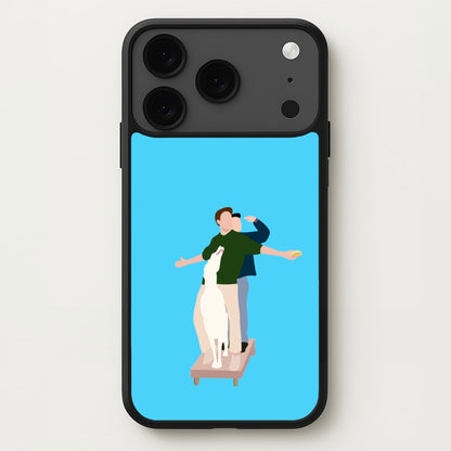 Two Men And A Dog Phone Case for iPhone 17 Pro