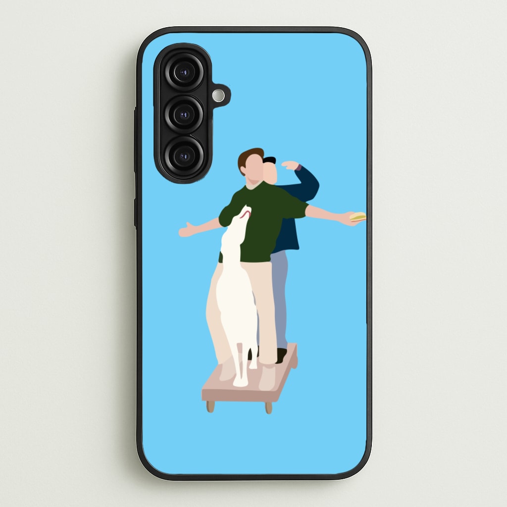 Two Men And A Dog  - Friends Phone Case for Galaxy A16