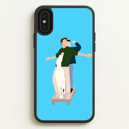 Two Men And A Dog  - Friends Phone Case for iPhone XS Max