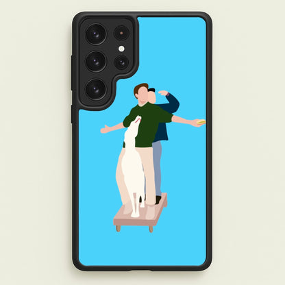 Two Men And A Dog  - Friends Phone Case for Galaxy S23 Ultra