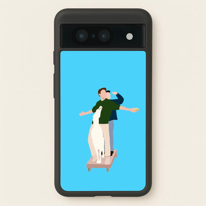 Two Men And A Dog  - Friends Phone Case for Google Pixel 8