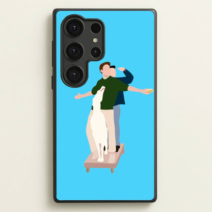 Two Men And A Dog  - Friends Phone Case for Galaxy S25 Ultra