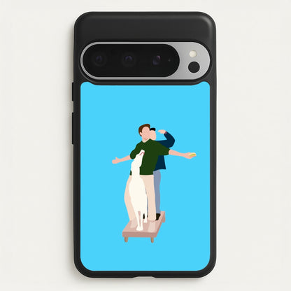 Two Men And A Dog  - Friends Phone Case for Google Pixel 9 Pro XL
