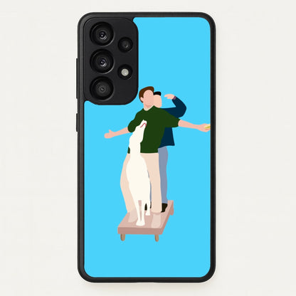 Two Men And A Dog  - Friends Phone Case for Galaxy A33