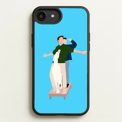 Two Men And A Dog  - Friends Phone Case for iPhone 6 Plus / 7 Plus / 8 Plus