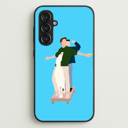 Two Men And A Dog  - Friends Phone Case for Galaxy S23FE