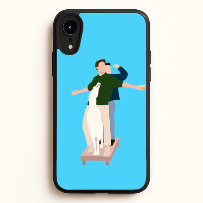 Two Men And A Dog  - Friends Phone Case for iPhone XR