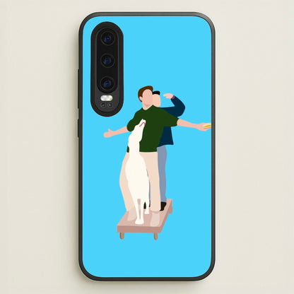 Two Men And A Dog  - Friends Phone Case for Huawei P30