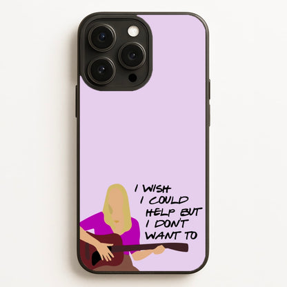 I Wish I Could Help But I Don't Want To  - Friends Phone Case for iPhone 16 Pro Max