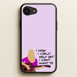 I Wish I Could Help But I Don't Want To  - Friends Phone Case for iPhone 16e