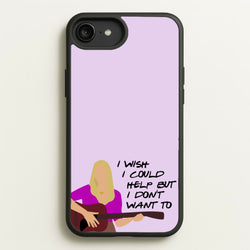 I Wish I Could Help But I Don't Want To  - Friends Phone Case for iPhone 6 Plus / 7 Plus / 8 Plus