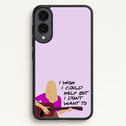 I Wish I Could Help But I Don't Want To  - Friends Phone Case for Galaxy S25 Edge