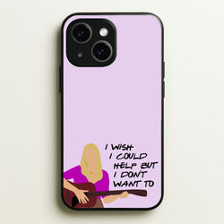 I Wish I Could Help But I Don't Want To  - Friends Phone Case for iPhone 15 Plus