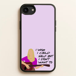 I Wish I Could Help But I Don't Want To  - Friends Phone Case for iPhone 6 / 7 / 8 / SE