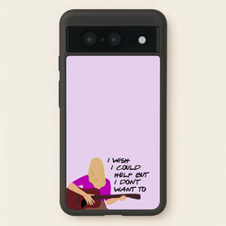 I Wish I Could Help But I Don't Want To  - Friends Phone Case for Google Pixel 8