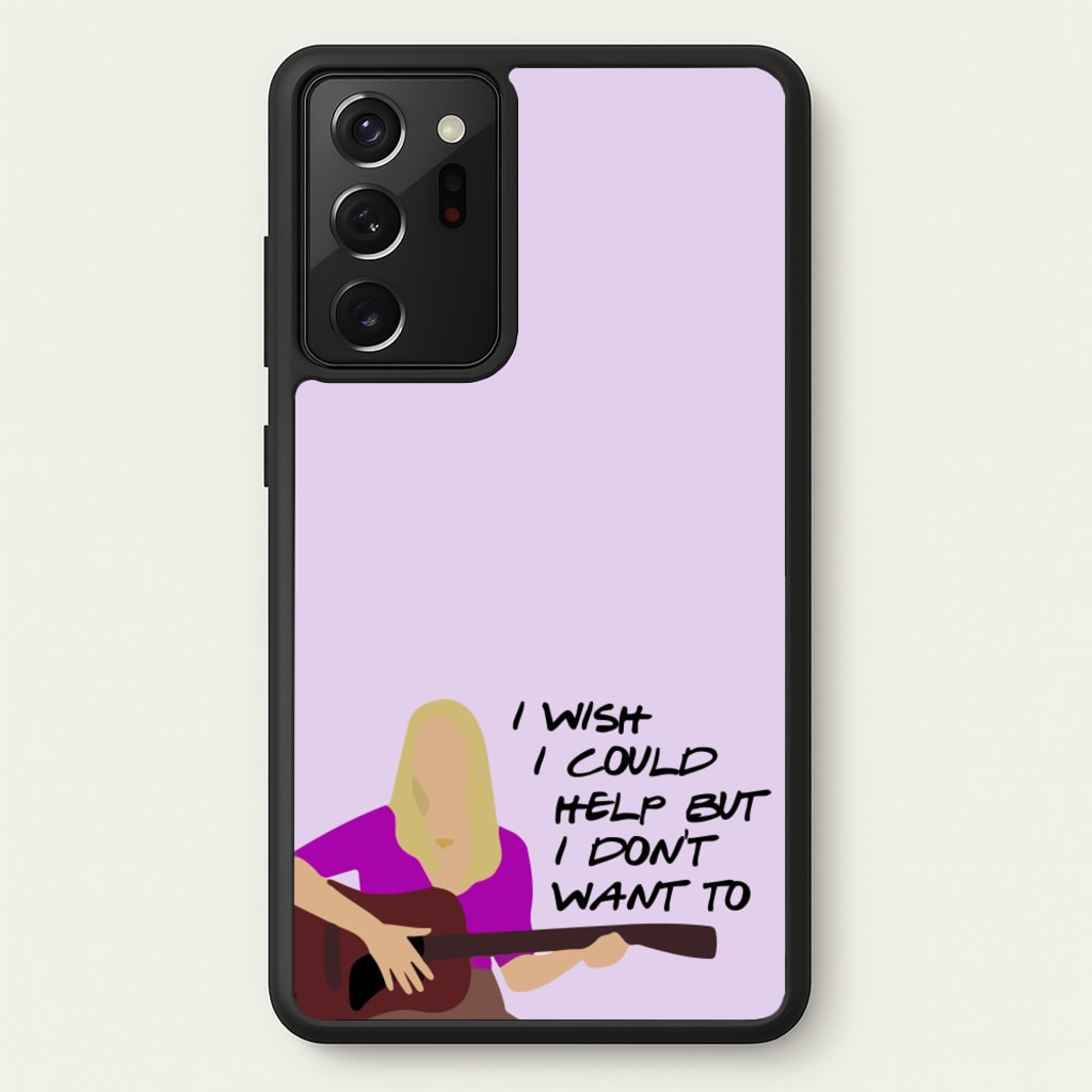 I Wish I Could Help But I Don't Want To  - Friends Phone Case for Galaxy Note 20 Ultra