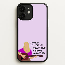 I Wish I Could Help But I Don't Want To  - Friends Phone Case for iPhone 11