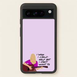I Wish I Could Help But I Don't Want To  - Friends Phone Case for Google Pixel 8 Pro