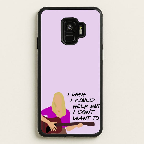 I Wish I Could Help But I Don't Want To  - Friends Phone Case for Galaxy S9