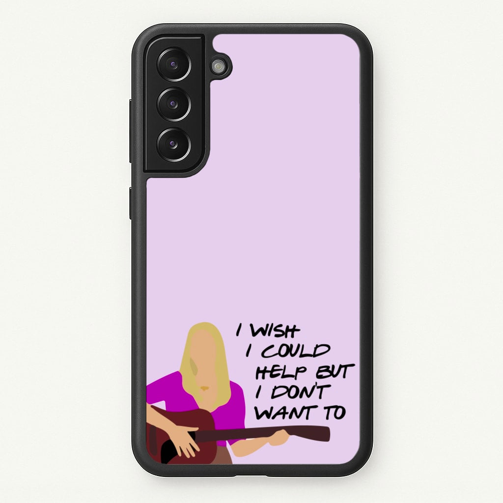 I Wish I Could Help But I Don't Want To  - Friends Phone Case for Galaxy S21FE