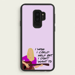 I Wish I Could Help But I Don't Want To  - Friends Phone Case for Galaxy S9 Plus