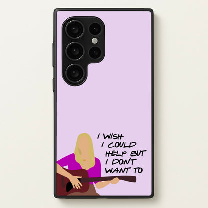 I Wish I Could Help But I Don't Want To  - Friends Phone Case for Galaxy S24 Ultra