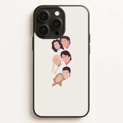 Cast Faces  - Friends Phone Case for iPhone 16 Pro Max