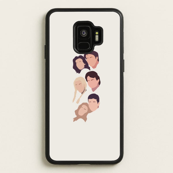 Cast Faces  - Friends Phone Case for Galaxy S9