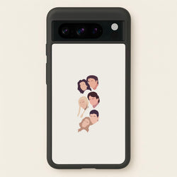 Cast Faces  - Friends Phone Case for Google Pixel 8 Pro