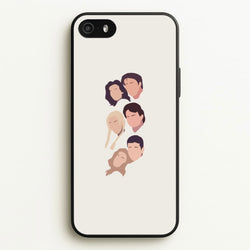 Cast Faces  - Friends Phone Case for iPhone 5 / 5s / SE 2016