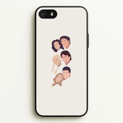 Cast Faces  - Friends Phone Case for iPhone 5 / 5s / SE 2016