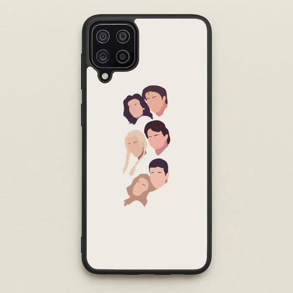 Cast Faces  - Friends Phone Case for Galaxy A12