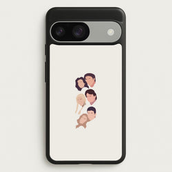 Cast Faces  - Friends Phone Case for Google Pixel 9 / 9 Pro