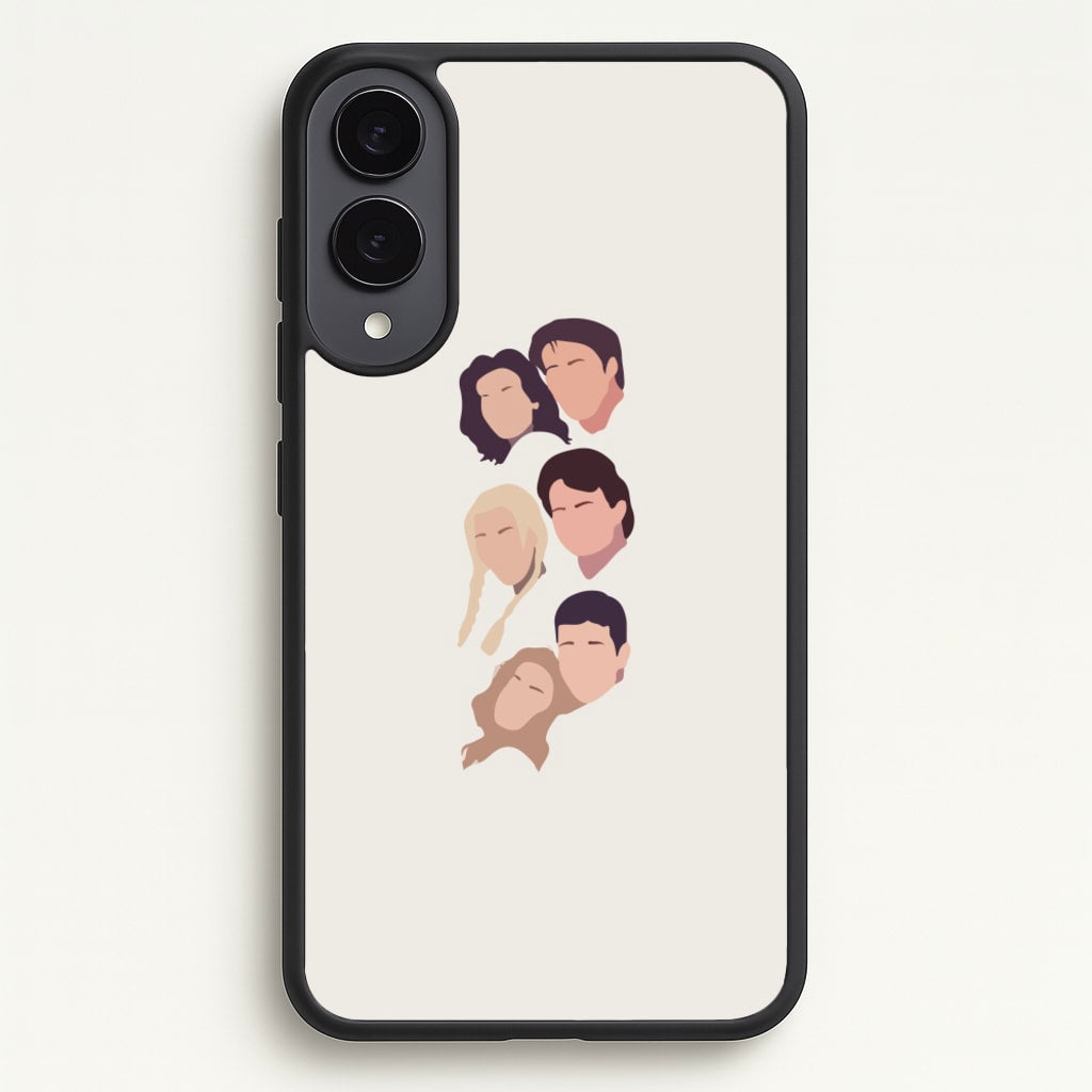 Cast Faces  - Friends Phone Case for Galaxy S25 Edge