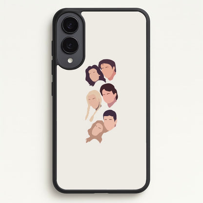 Cast Faces  - Friends Phone Case for Galaxy S25 Edge