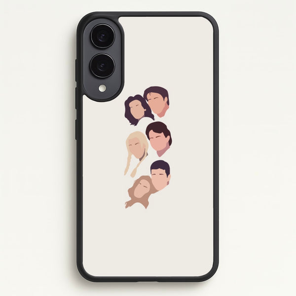 Cast Faces  - Friends Phone Case for Galaxy S25 Edge
