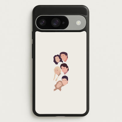 Cast Faces Phone Case for Google Pixel 10 / 10 Pro