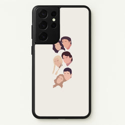 Cast Faces  - Friends Phone Case for Galaxy S21 Ultra