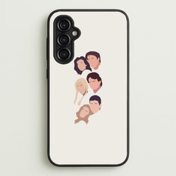 Cast Faces  - Friends Phone Case for Galaxy A14