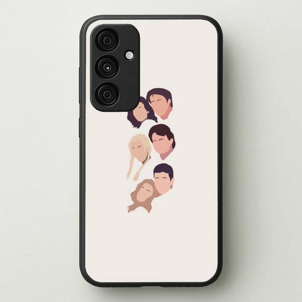 Cast Faces  - Friends Phone Case for Galaxy A55