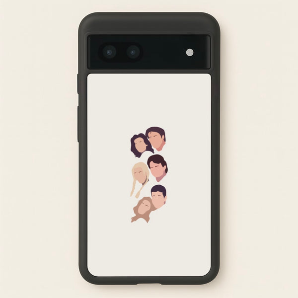 Cast Faces  - Friends Phone Case for Google Pixel 7a